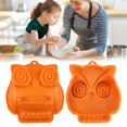 thumbnail image 2 of MVRLSH Plateaux de Cuisson pour Gâteau en Silicone Ensemble de Cuisson Formes de Citrouille Hibou Antiadhésif Démoulage Facile Lave-Vaisselle Bonbons Gelée, 2 of 7