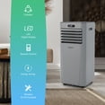 thumbnail image 2 of Costway 10000 BTU Portable Air Conditioner w/ Remote Control 3-in-1 Air Cooler w/ Drying, 2 of 10