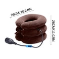 thumbnail image 2 of UsRHHA Inflatable Cervical Traction Device, Portable Neck Support with Flannel Cover, Posture Correction Collar, 2 of 2