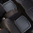 thumbnail image 4 of FH Group PU Leather Floor Mats for Auto Car SUV Van Deep Tray Waterproof - Gray, 4 of 6