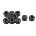 thumbnail image 1 of Unique Bargains 14mmx10mm en Alliage d'Acier Hexagonal Bouchon Point Grub Vis Noir 10pcs, 1 of 1