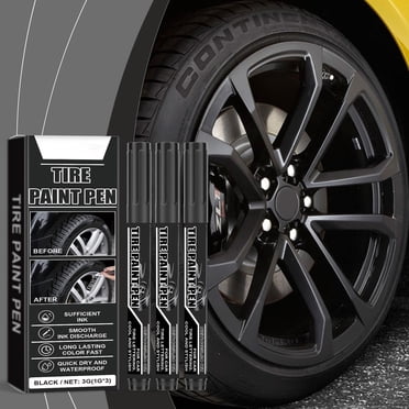 3-Piece Car Touch Up Paint Pen Kit w/ Clear Coat - Oil-Based Quick-Dry Formula for Minor Scratches & Chips ,Multi-Color Automotive Scratch Repair ,Seamless Color Match ,5ml x 3 multicolor