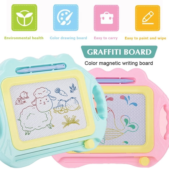 CHOK Magnetic Drawing Doodle Board Present for 1 2 3 4 Year Old Girl Magnetic Drawing Board Gift for 2 3 4 Year Old Girl Toy Age 1 2 3 Birthday Gift for 2 3 4 Year Old Girls Small Toys fo