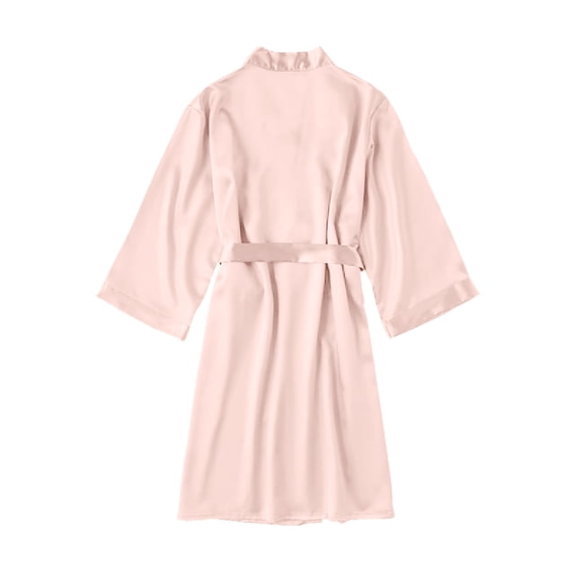 Qertyioot Wrap Robe for Womens,Pajamas Sets Pyjama Pajamas Wedding Sets Spring Summer Dressing Gown Under $15