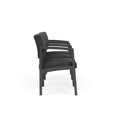 thumbnail image 4 of Lenox Chaise d'Attente de Réception en Acier à 3 Places / Acier Charbon / Gris Foncé, 4 of 5
