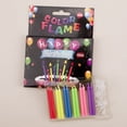 thumbnail image 1 of Colored Flame Candles Birthday Candles Party Cake Candles Cool And Good-looking, 1 of 4
