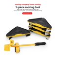 thumbnail image 3 of Mover Weight Mover Refrigerator Piano Furniture Save Effort Moving Base Tool Antirust Universal Pulley Home Moving Tools, 3 of 6