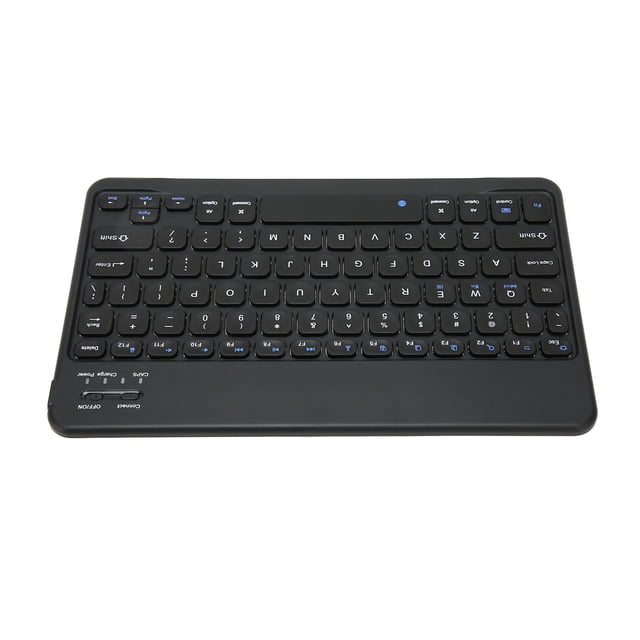 10 Inch Wirelessly Bluetooths Keyboard, Ultra Thin Stable Connection, Quiet Waterproof Tablet Laptop Keyboard, Multi Applicable with Bluetooths, Portable for Travel