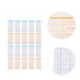 thumbnail image 3 of 100 Sheets of English Time Cards Attendance Time Cards Double-sided Time Cards Paper, 3 of 9