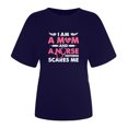 thumbnail image 5 of Pompotops Mode Femmes Tops Drôle Printe CasualFit Tee Shirts Blouse Chemise Imprimée, 5 of 5
