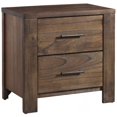 thumbnail image 1 of Progressive Furniture Brayden Wood Nightstand in Satin Mindi Brown, 1 of 5