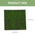thumbnail image 2 of Shisuyan Faux Grass Table Runner Coffee Foam Material 1Pcs 19.7X19.7In, 2 of 8
