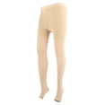 thumbnail image 4 of Compression Stockings, Breathable Thigh High Compression Stockings  for Preventing Lower Limbs Varicosity Open Toe Pantyhose Skin Color XXL, 4 of 7