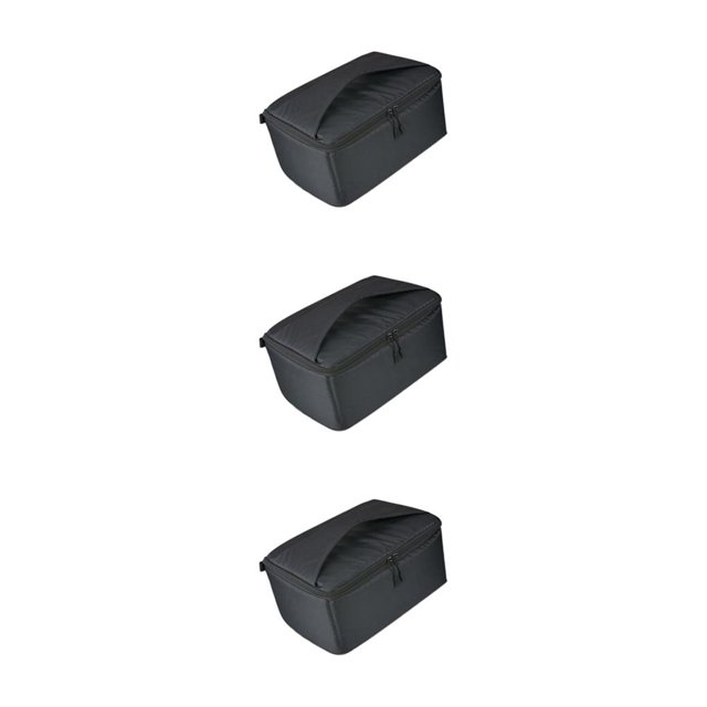 Wweixi Sac de Stockage de Sac de Moulinet de Pêche Robuste Sac de Transport de Protection pour Tambour et Moulinets de Radeau XL 3Set