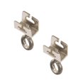 thumbnail image 1 of Mainstays End Stops for IBeam Curtain Rod Set, Set of 2, Silver, 1 of 3