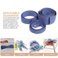 thumbnail image 2 of KAKOWELY 3pcs Yards Stitch Denim Ribbon Layering Cloth Fabric Jeans Bows Ribbon for DIY,39.37"X1.57"X0.04", 2 of 5