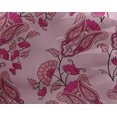 thumbnail image 4 of oneOone Georgette Viscose Fabric Leaves|Floral & Paisley Block Fabric Prints By Yard 42 Inch Wide, 4 of 4