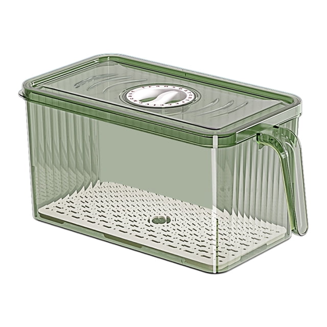 Pantry Organization and Storage,Plastic Storage Bins Refrigerator Organizer Bins - Clear Plastic Bins for Fridge, Freezer, Kitchen Cabinet, Pantry Organization and Storage