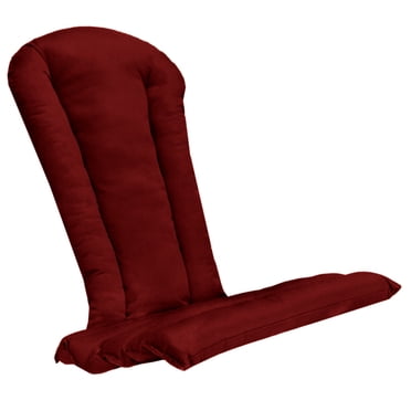 All Things Cedar Coussin de Chaise Adirondack Rouge
