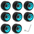 thumbnail image 1 of 8pcs Roller Skate Wheels 58*39mm For Double-Row Roller Skates Quad Skateboard, 1 of 9