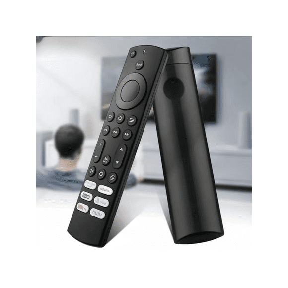 1pc Replacement Remote For All Fire TVs And Insignia Fire/Smart TVs With 6 Shortcut Buttons , Prime Video, ImdbTV, Hulu And Not Include Battery
