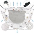 thumbnail image 5 of Jinsinto Cat Cage Hammock,Hanging Soft Pet Bed for Kitten Ferret Puppy Rabbit or Small Pet,Double Layer Hanging Bed for Pets,2 Level Indoor Bag for Spring/Summer/Winter, 5 of 5
