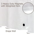 thumbnail image 4 of 3G Bathroom Shower Curtain Liner, Mold and Mildew Resistant, 4 of 5