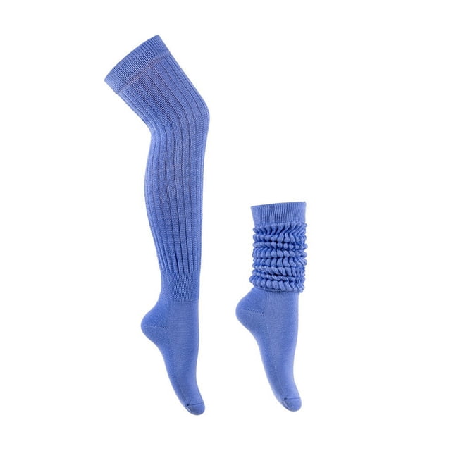 Women's Lengthening Thick Socks Colorful Over The Knee Pile Socks
