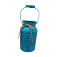 thumbnail image 2 of koolsoo Retro Iron Flower Bucket Multipurpose Smoothly Surface Rustic Garden Plant Pot Flower Pot Planter for Home Office Patios Decor blue, 2 of 9