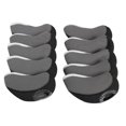 thumbnail image 4 of 10 Pieces Golf Club Neoprene Iron Head Cover Transparent Window Set, 4 of 5