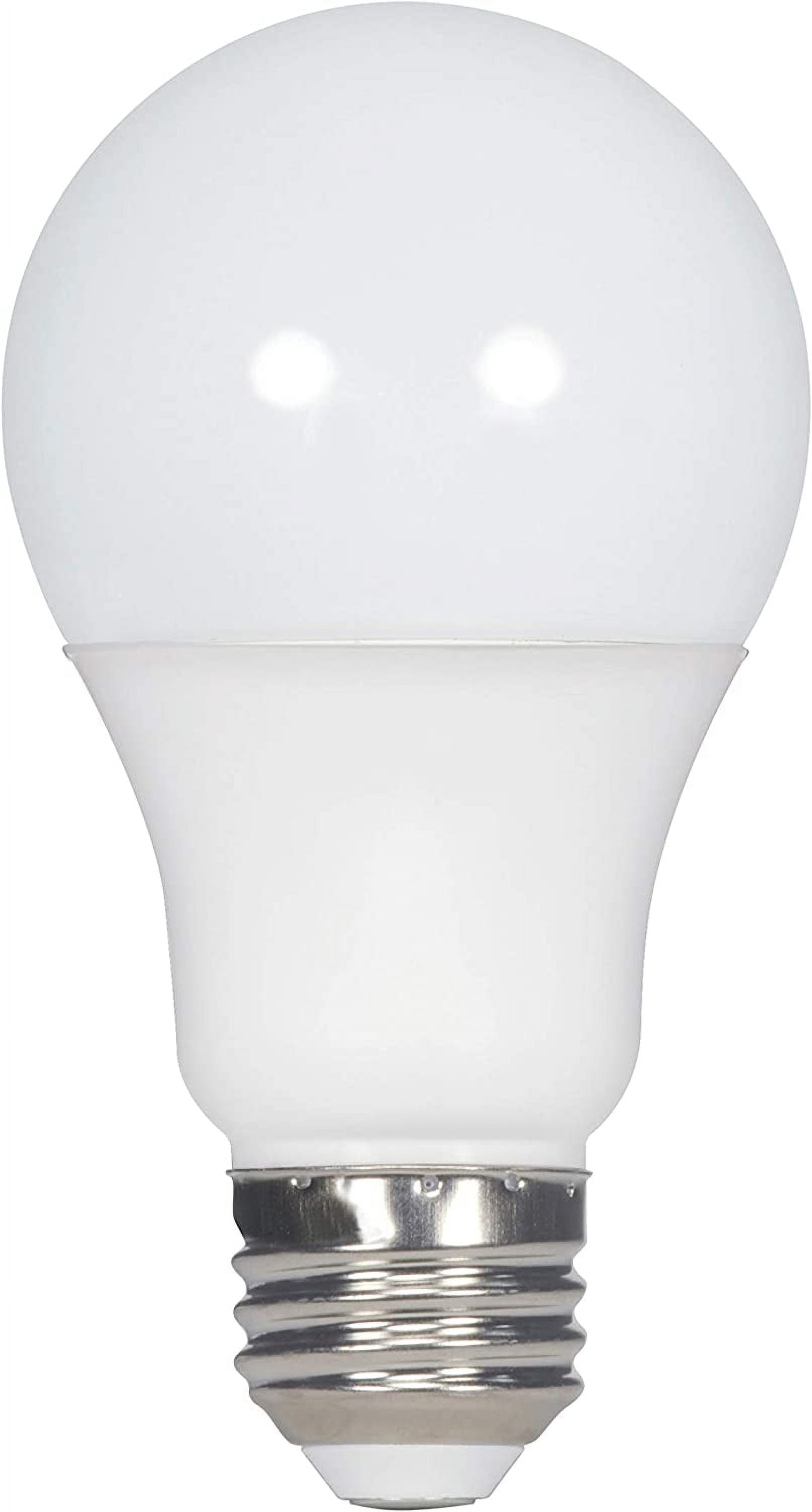 S11410 9.5-Watt A19 LED Light Bulbs, 60-Watt Replacement, 3000K Warm ...