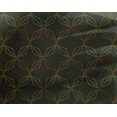 thumbnail image 4 of oneOone Georgette Viscose Fabric Geometric & Artistic Floral Sashiko Print Fabric BTY 42 Inch Wide, 4 of 4