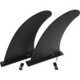 thumbnail image 3 of FRCOLOR fin Black Plastic Surfboard fin for Outdoor Use Improves Stability and Tracking Compatible with Inflatable Boards 2 Pieces,8.66"X7.09"X1.38", 3 of 4