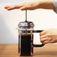 thumbnail image 5 of Toytexx 48oz Stainless Steel French Coffee Press, 12 Cup Coffee Maker with Double Filter & 2 Bonus Screens, 5 of 5