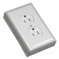 thumbnail image 1 of Wiremold 228999 Duplex Metal Raceway Outlet Box - White, 1 of 1