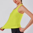 thumbnail image 4 of Timegard Débardeurs de Yoga pour Femmes Séchage Rapide Col Rond Sans Manches Dos Ouvert Entraînement Course Gym Haut Chandails de Sport, 4 of 5