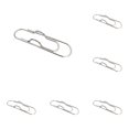 thumbnail image 1 of Metal Pen Clips,Paperclip Pen Holders for Notebooks and Papers,Multifunctional Pen Clips,Portable Metal Paper Clips,Pen Holder Clip for Notebook,Books,Planner,Journals,Clipboard and Paper,Silver 5PCS, 1 of 5