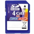 thumbnail image 1 of Dane-Elec 4GB Class 4 SDHC Memory Card (Blue), 1 of 2
