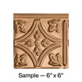 thumbnail image 1 of Fasade Traditional Style/Pattern 1 Vinyl Backsplash Panel Polished Copper 6X6 Inch Sample, 1 of 5