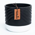 thumbnail image 1 of Set of 12 Black & White With Nature Tag Planter, 1 of 1