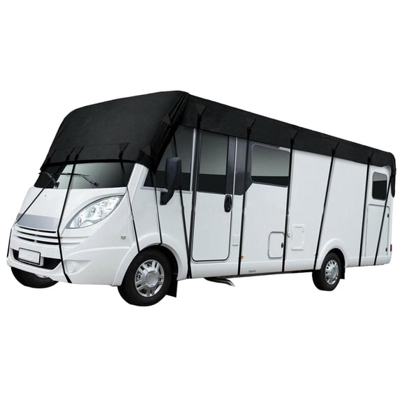 Almencla Portable RV Roof Cover Collapsible for Travel Trailers 8.5m x 3m