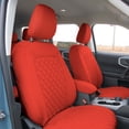 thumbnail image 3 of For 2021-2024 Ford Bronco Sport FH Group Neoprene Custom Fit Seat Covers Water Resistant Solid Red - Full Set, 3 of 9