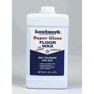 Lundmark Wax 3202F32-6 Super Gloss Floor Wax