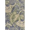 thumbnail image 1 of HomeRoots 352731 3 ft. 6 in. x 5 ft. 6 in. Wool Blue & Green Area Rug, 1 of 1