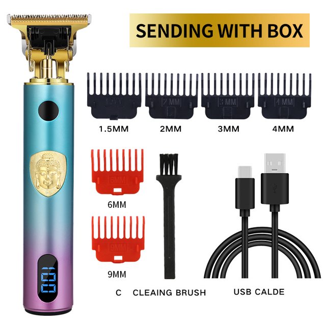 Professional Hair Clippers Shaver Trimmers Machine Cordless Beard Electric Mens