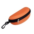 thumbnail image 1 of HEVIRGO Fashion Portable Zipper Eye Glasses Clam Shell Sunglasses Protect Hard Case Box, 1 of 10