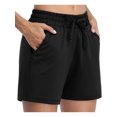 thumbnail image 1 of Short d'Athlétisme pour Femmes à Cordon Élastique à la Taille avec Poches, 1 of 6