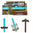 thumbnail image 1 of Minecraft Film Accessoire Épée et Pioche Appuyez et transformez, 1 of 6