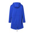 thumbnail image 4 of Walson Chandail à Capuchon Veste Douce pour Femme Imperméable Manteau de Pluie Extérieur Bleu L, 4 of 4
