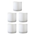 thumbnail image 1 of Wweixi Indoor Flower Pots - Elegant And Practical Available In Multiple Colors And Can Be Selected TX white M 5Set, 1 of 6